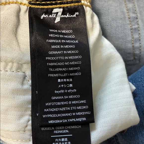 7 FOR ALL MANKIND JOSEFINA FEMININE BOYFRIEND JEANS NWT - Picture 7 of 11